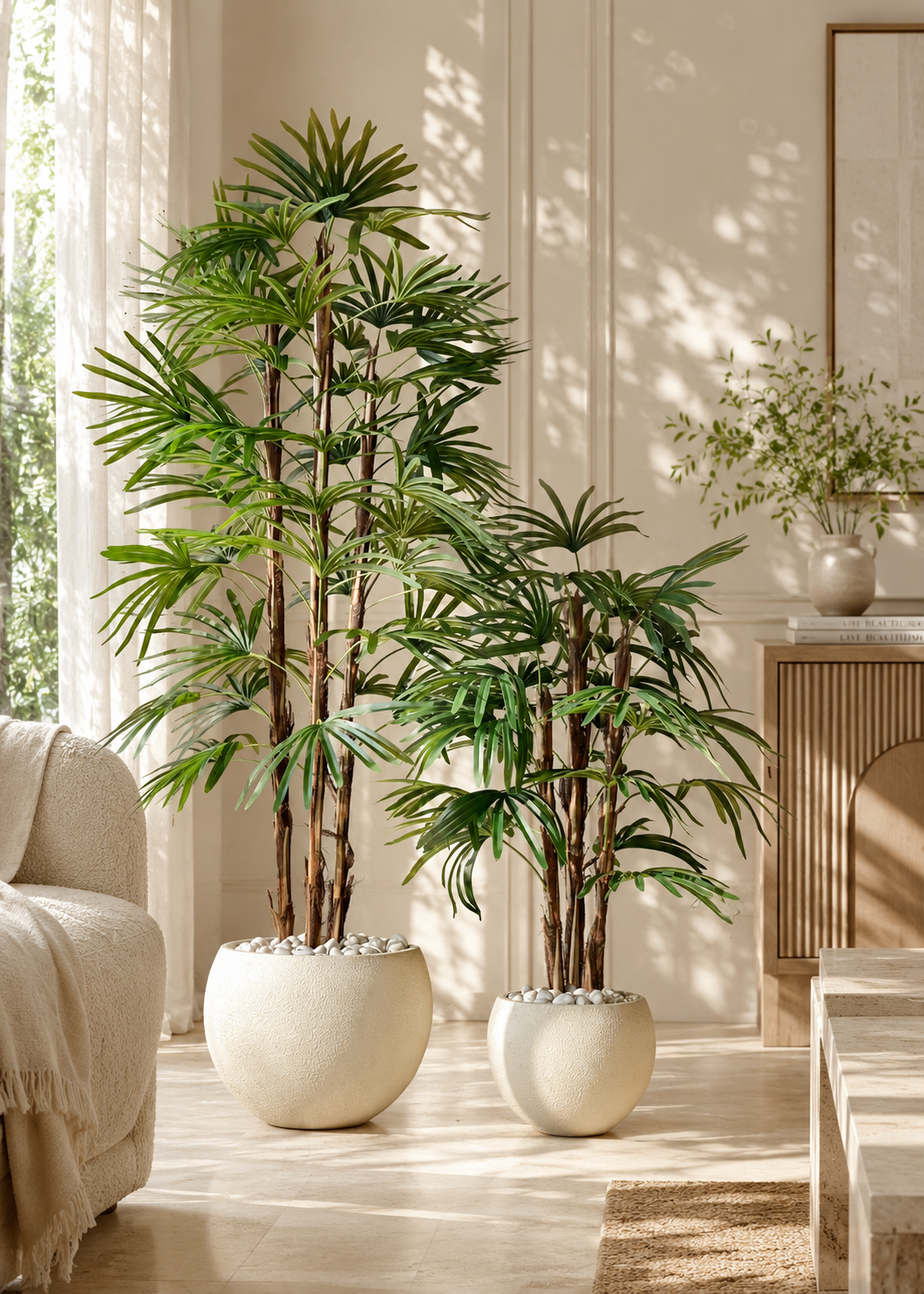 Artificial Rhapis Palm Tree - 6 Feet