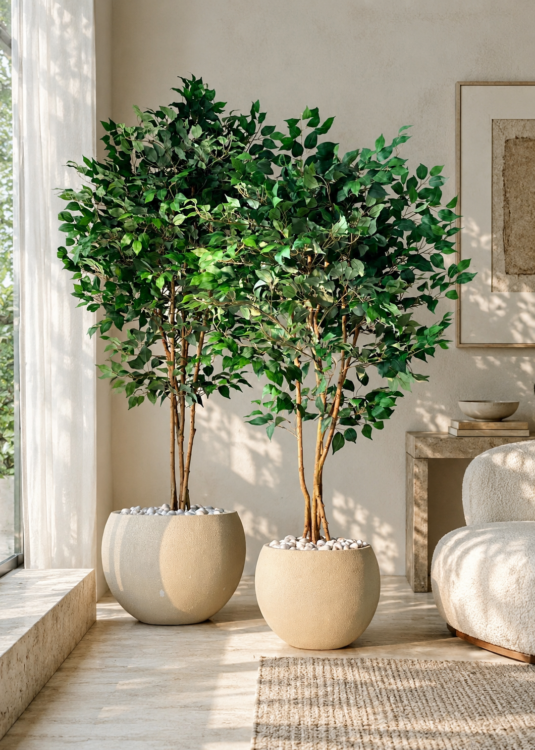 Artificial Aurora Ficus Plant - 7 Feet