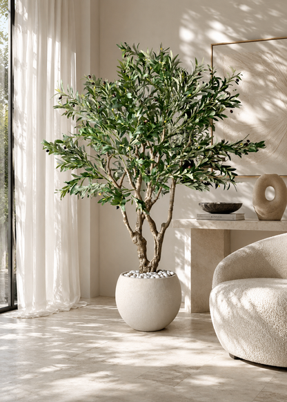 Artificial Olive Allure Plant -  6 Feet