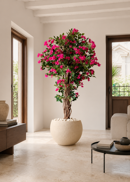 Artificial Bougainvillea Bloom Plant - 6 Feet
