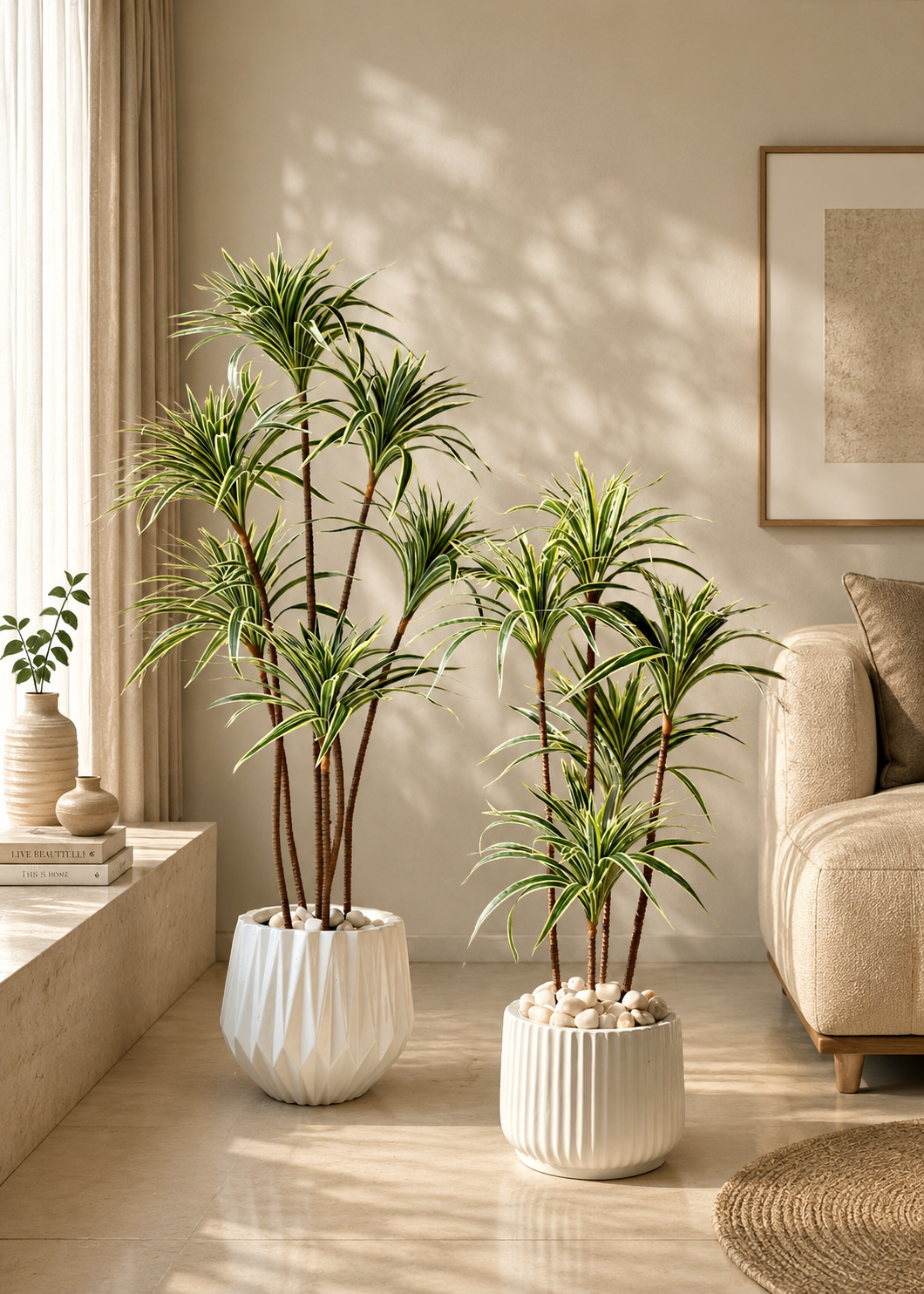 Artificial Spider Palm Tree (4 Feet)