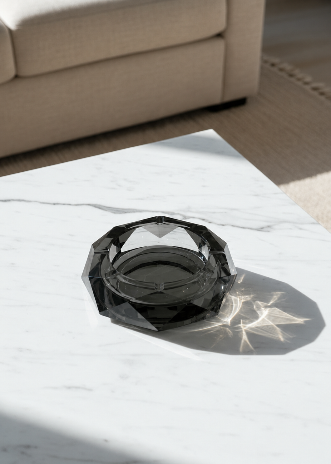 Auric Black Ashtray
