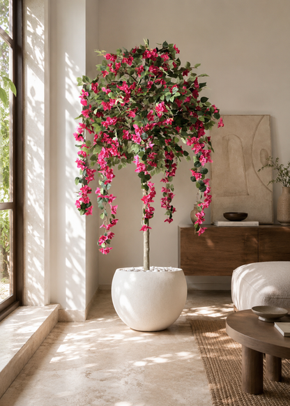Artificial Cascade Bougainvillea Plant-  6 Feet