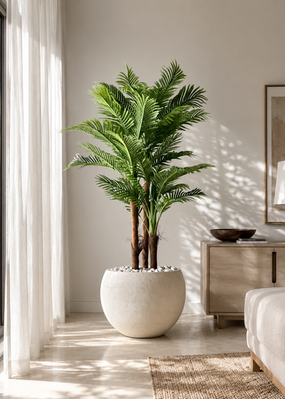 Artificial Verdant Areca Palm - 6 Feet