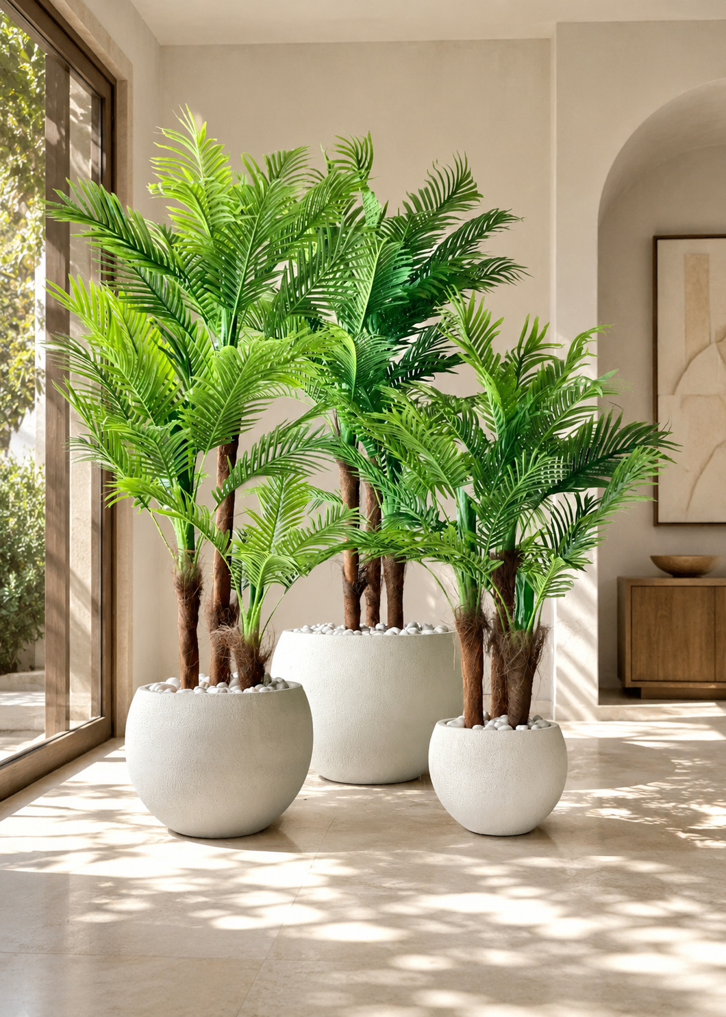 Artificial Verdant Areca Palm - 6 Feet