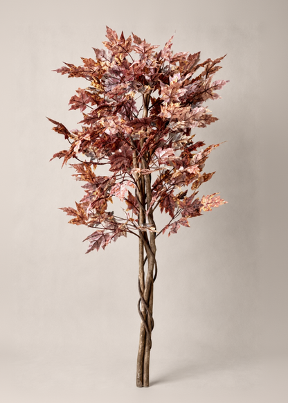 Artificial Canadian Maple Plant - 4 Feet