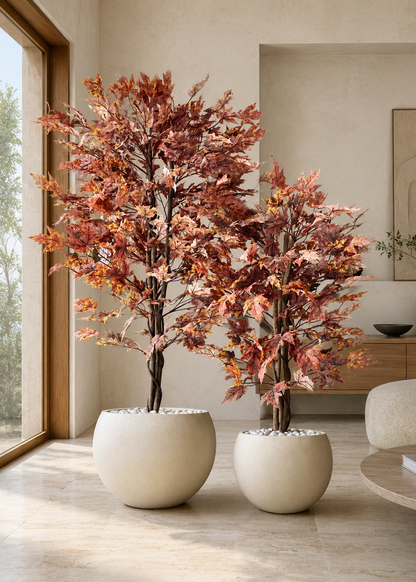 Artificial Canadian Maple Plant - 4 Feet
