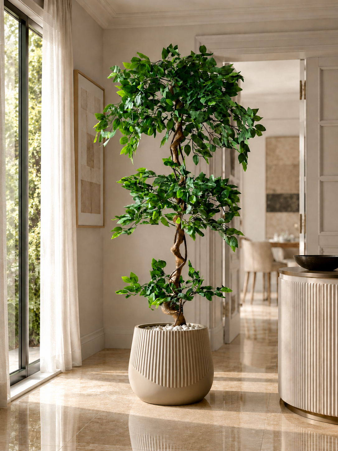 Cassan Planters - Beige