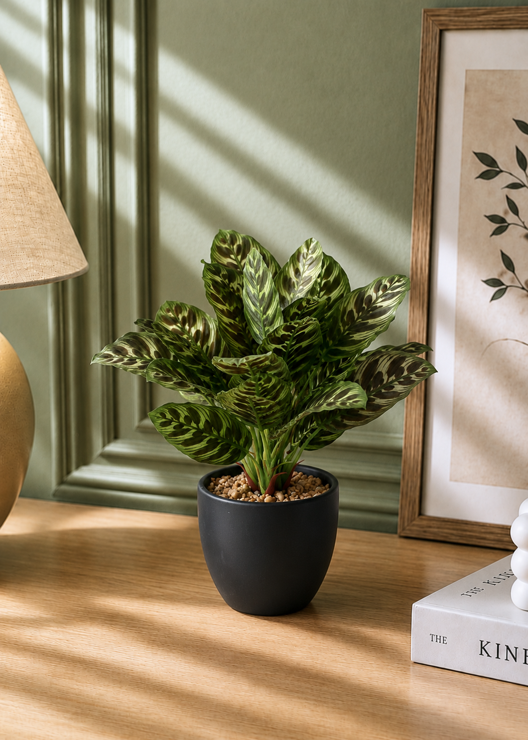 Artificial Calathea Plant