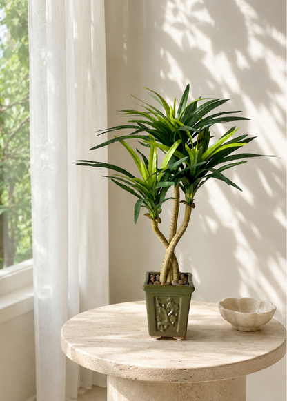 Artificial Green Yucca Plant - 1.4 Feet