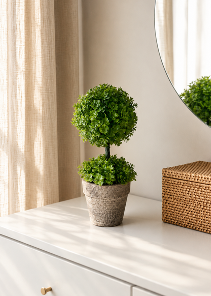 Artificial Tabletop Topiary Plant