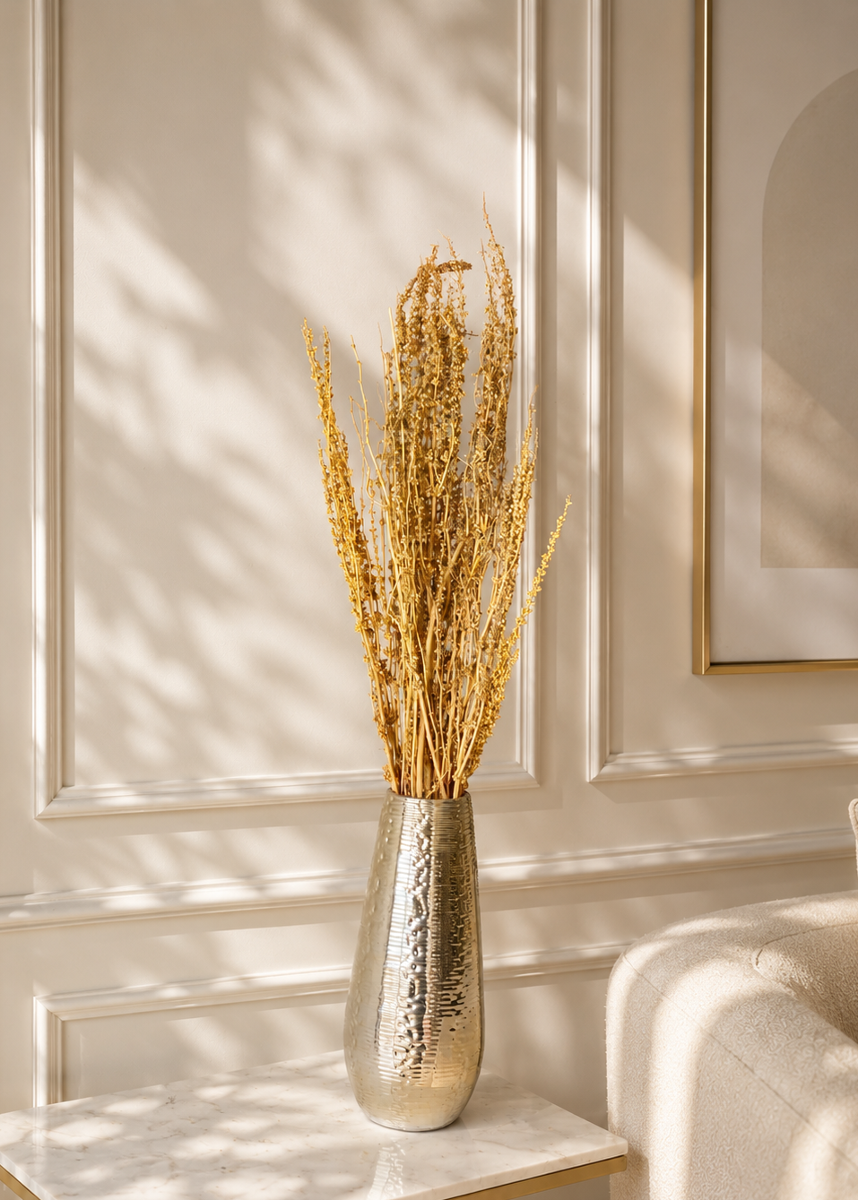 Artificial Meadow Grass Bunch - Yellow