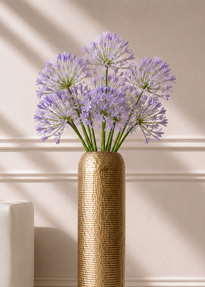 Halo Gold Ring Cylinder Planters