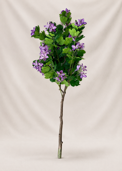 Artificial Lilac Bauhinia Plant -  5 Feet