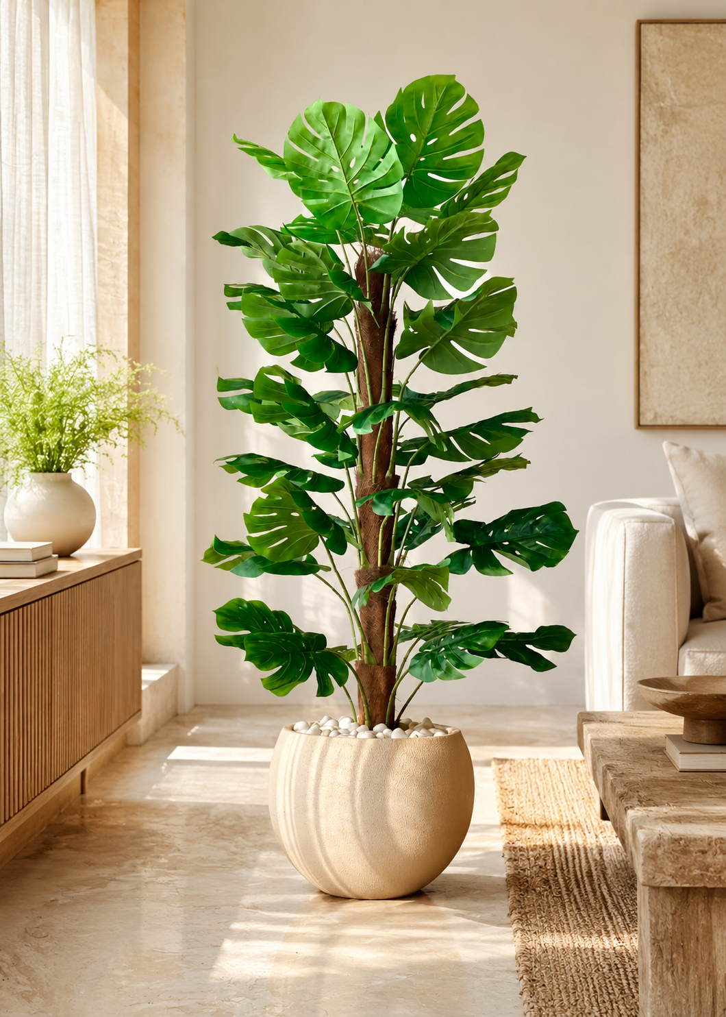 Artificial Monstera Muse Plant - 5 Feet