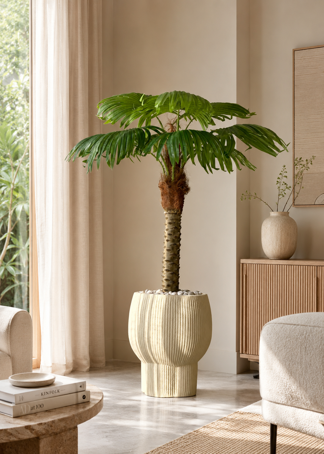 Artificial Coconut Palm Plant - 5 Feet