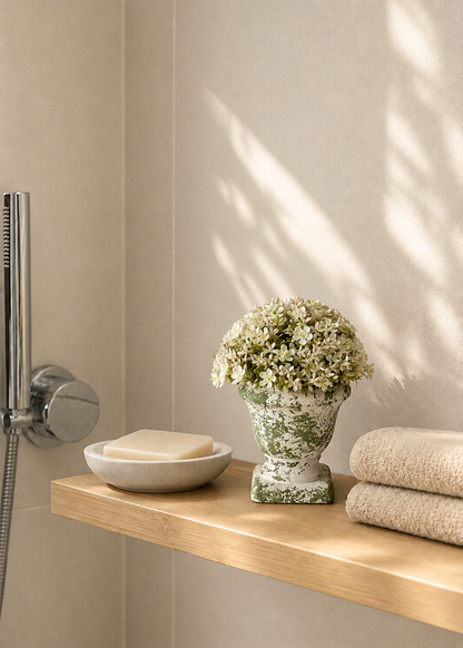 Artificial Fiora Mini Ball Plant – Ivory