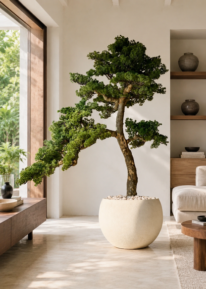 Artificial Zen Bonsai Plant - 5.5 Feet