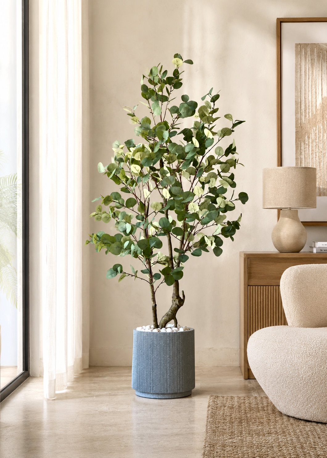 Artificial Eucalyptus Plant - 5 Feet