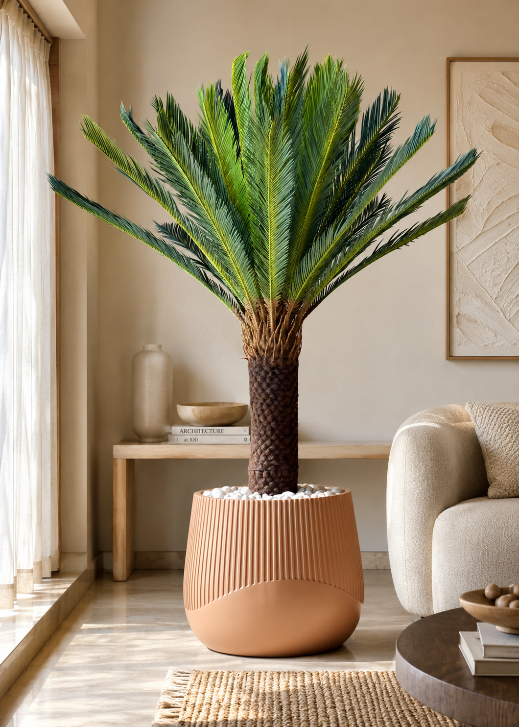 Artificial Sago Cycas Plant - 5 Feet