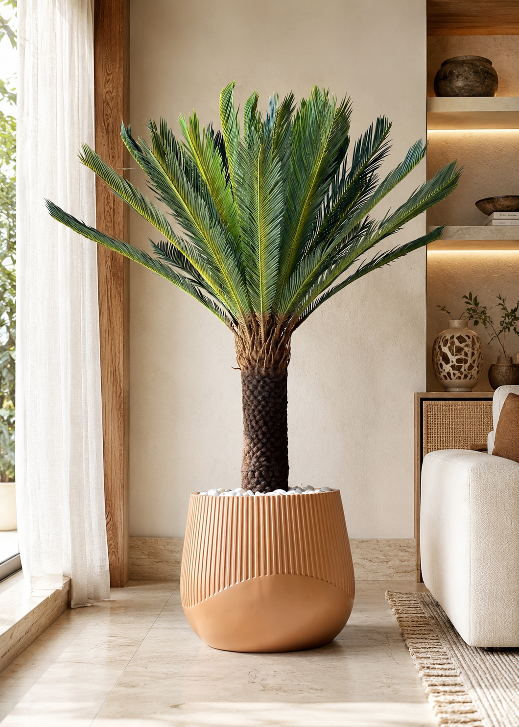 Artificial Sago Cycas Plant - 5 Feet