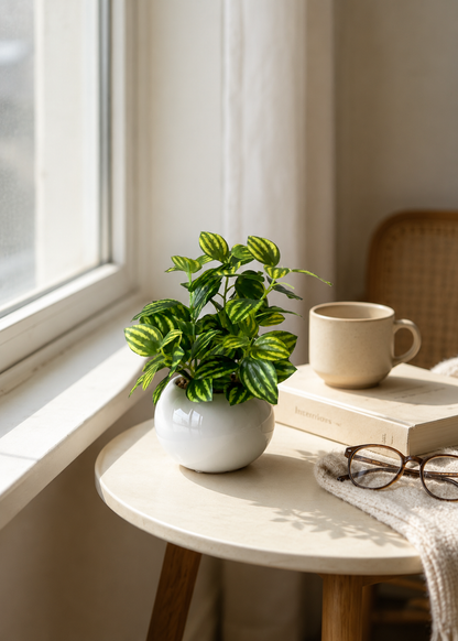 Artificial Parallel Peperomia Plant