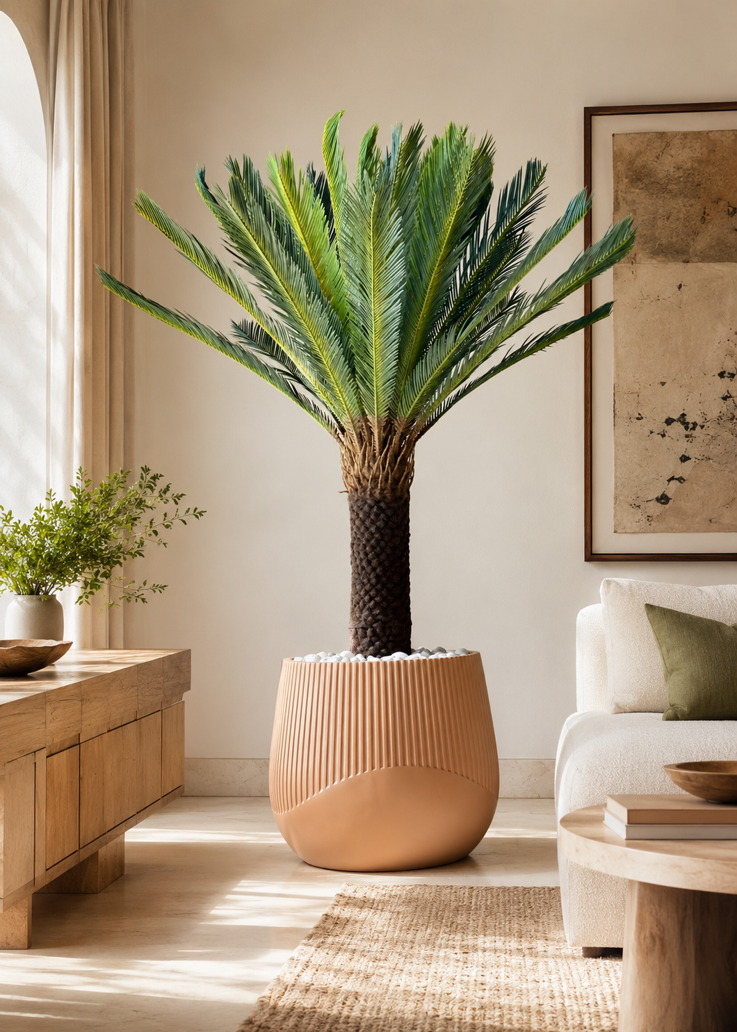 Artificial Sago Cycas Plant - 5 Feet