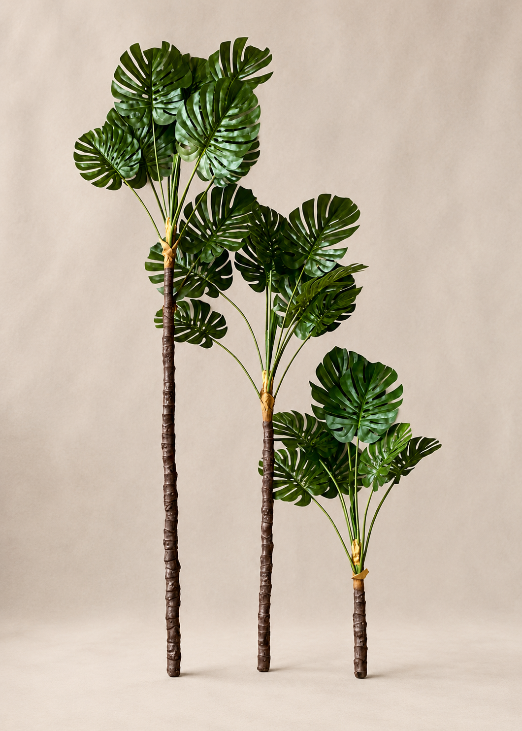 Artificial Dual Monstera Plant - 5 Feet