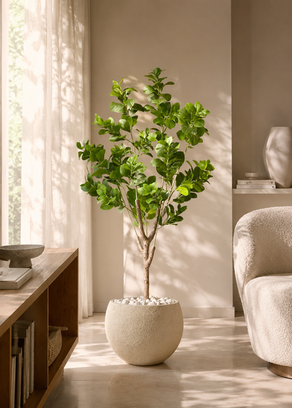 Artificial Dense Peperomia Plant - 5 Feet