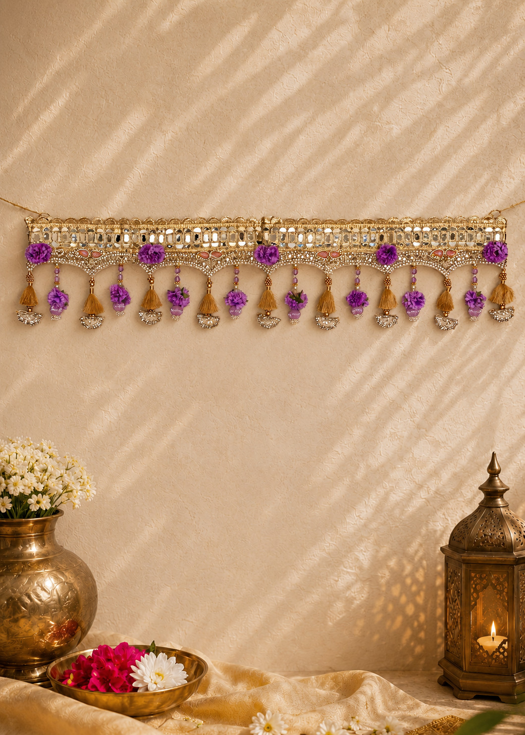 Festive Lavender Luxe Toran