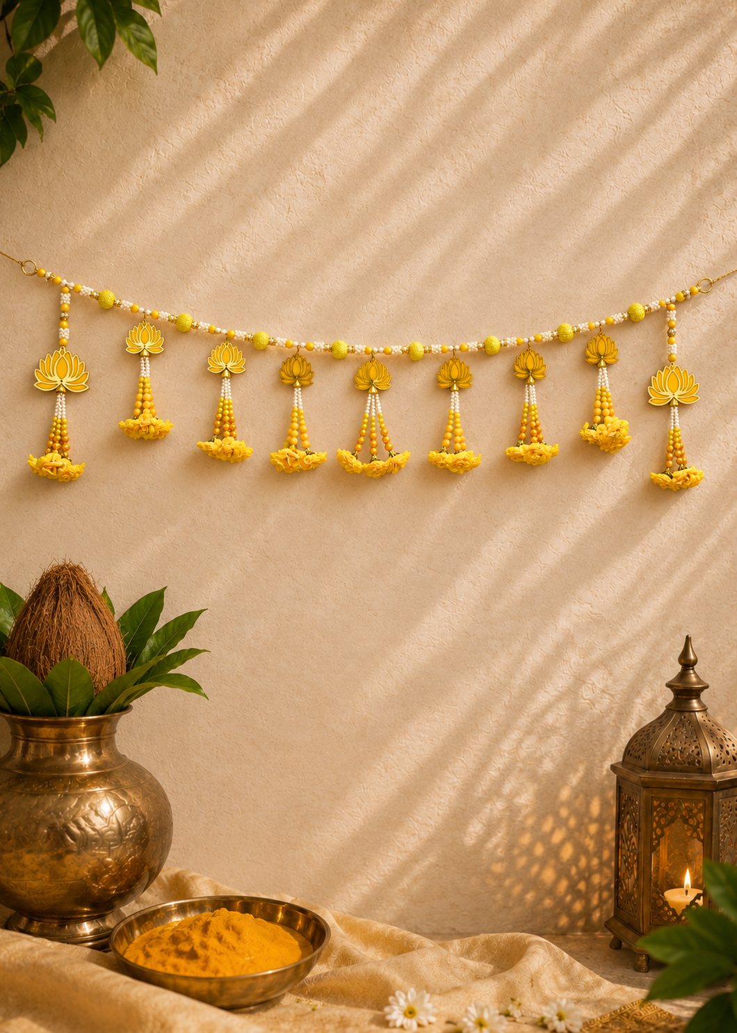 Yellow Bloom Festive Toran
