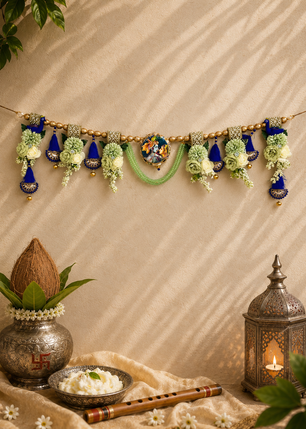 Festive Vrindavan Bloom Toran