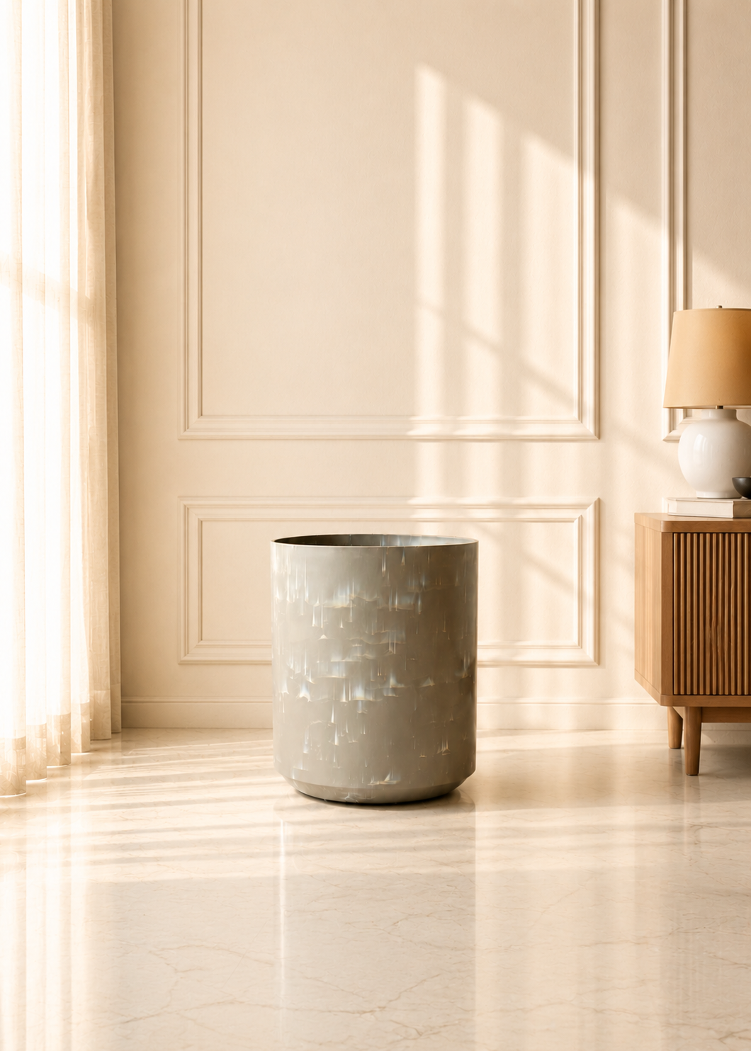Amara Beige Planter - Large