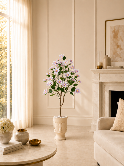 Artificial Clematis Plant  - 4 Feet