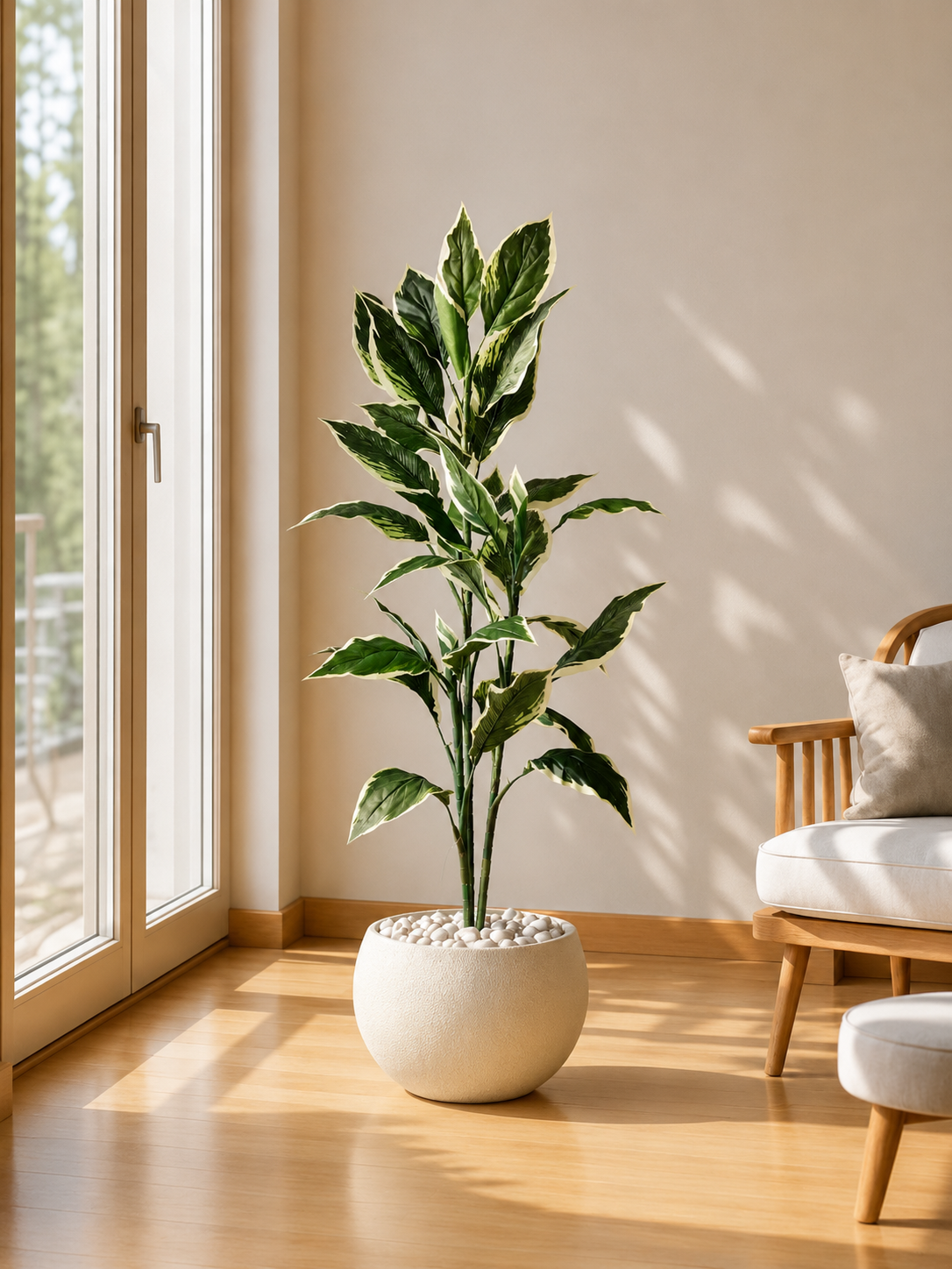 Artificial Hosta Plant - 5 Feet
