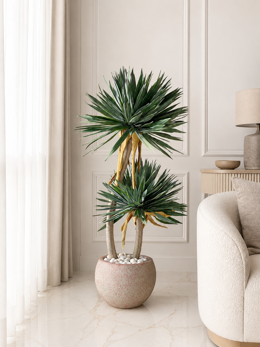 Lithos Planters - Raw Terracotta