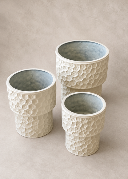 Monet Planters - Ivory