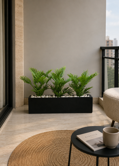 Kuro Horizon Planters - Black