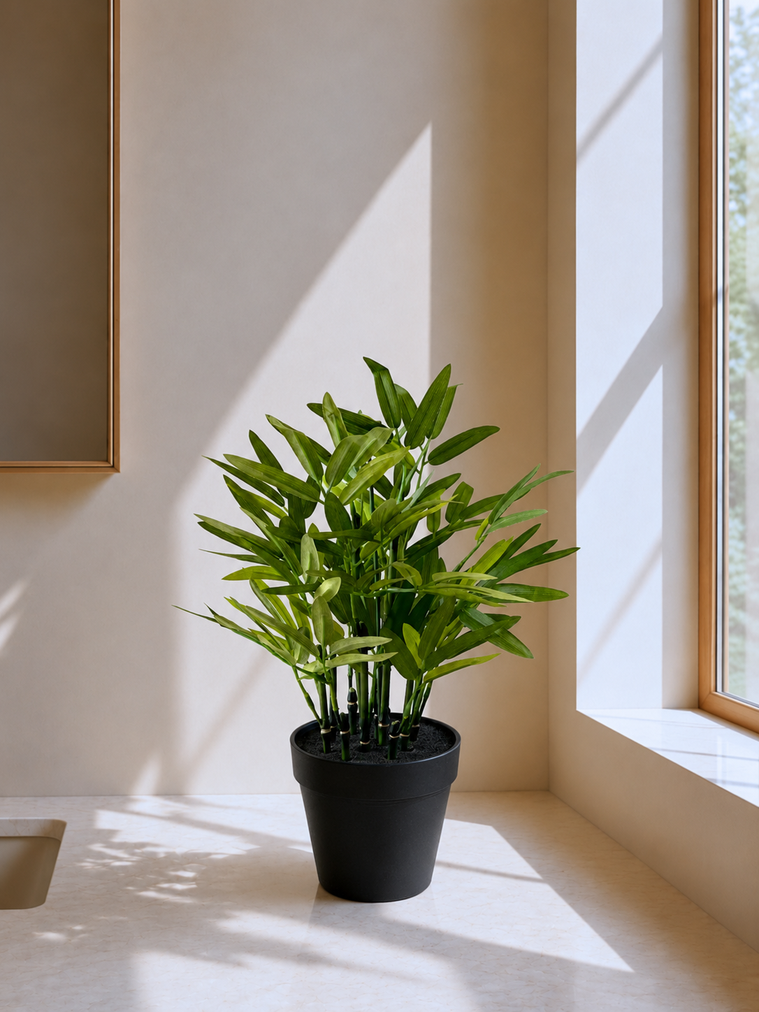 Artificial Belgian Bamboo Plant - 1 Feet