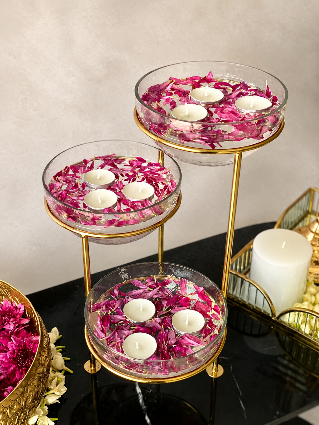 Luxe Trio Stand