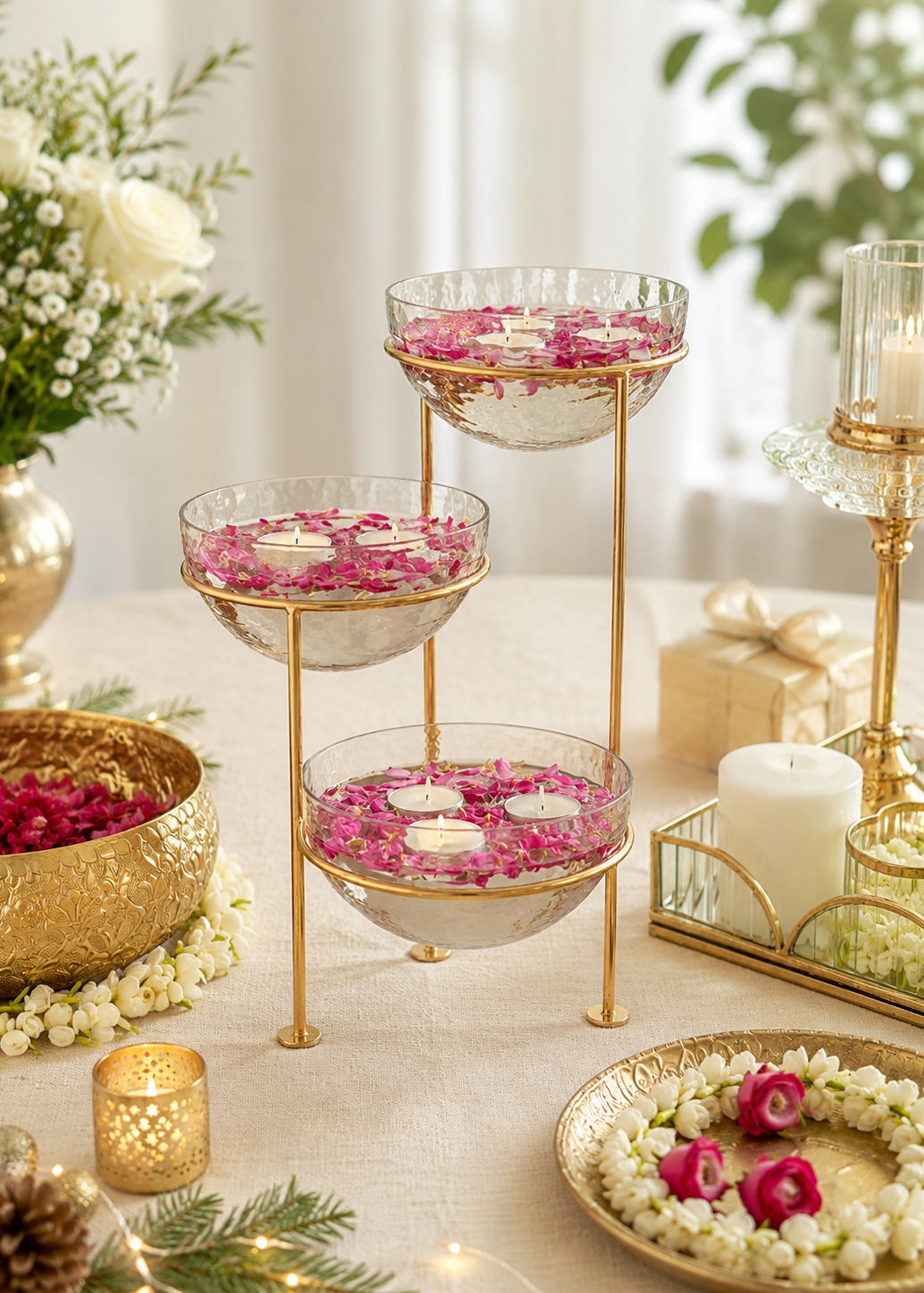 Luxe Trio Stand