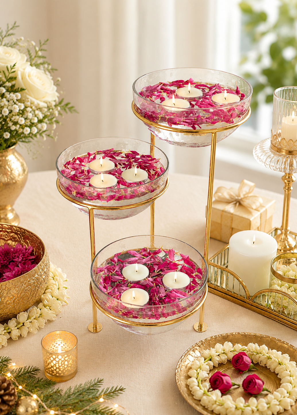 Luxe Trio Stand