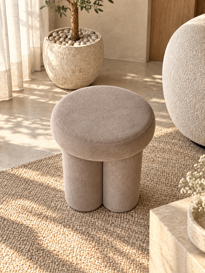 Derby Pouffe - Beige