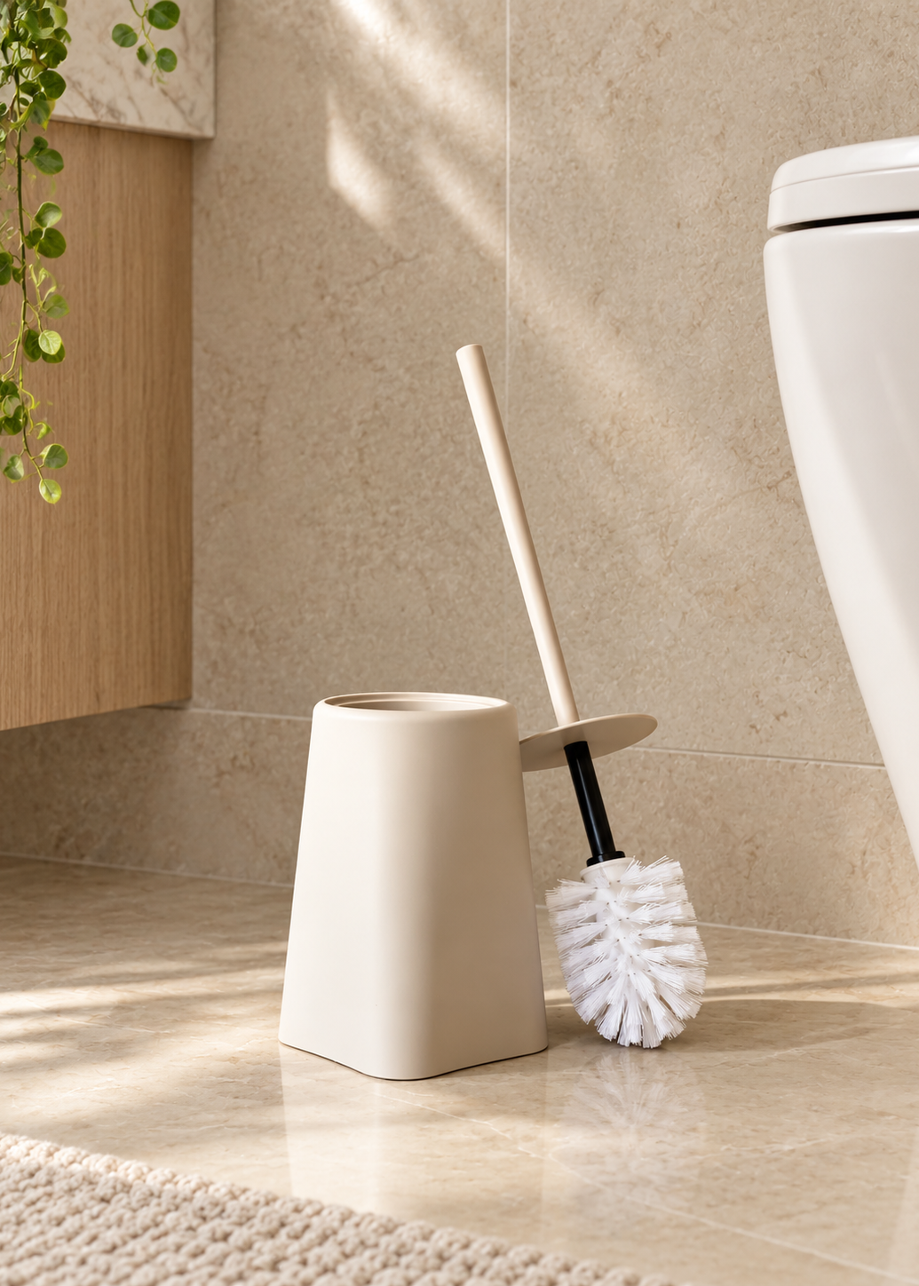 Delta Toilet Brush - Beige