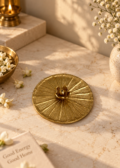 Lotus Bloom Incense Stick Holder