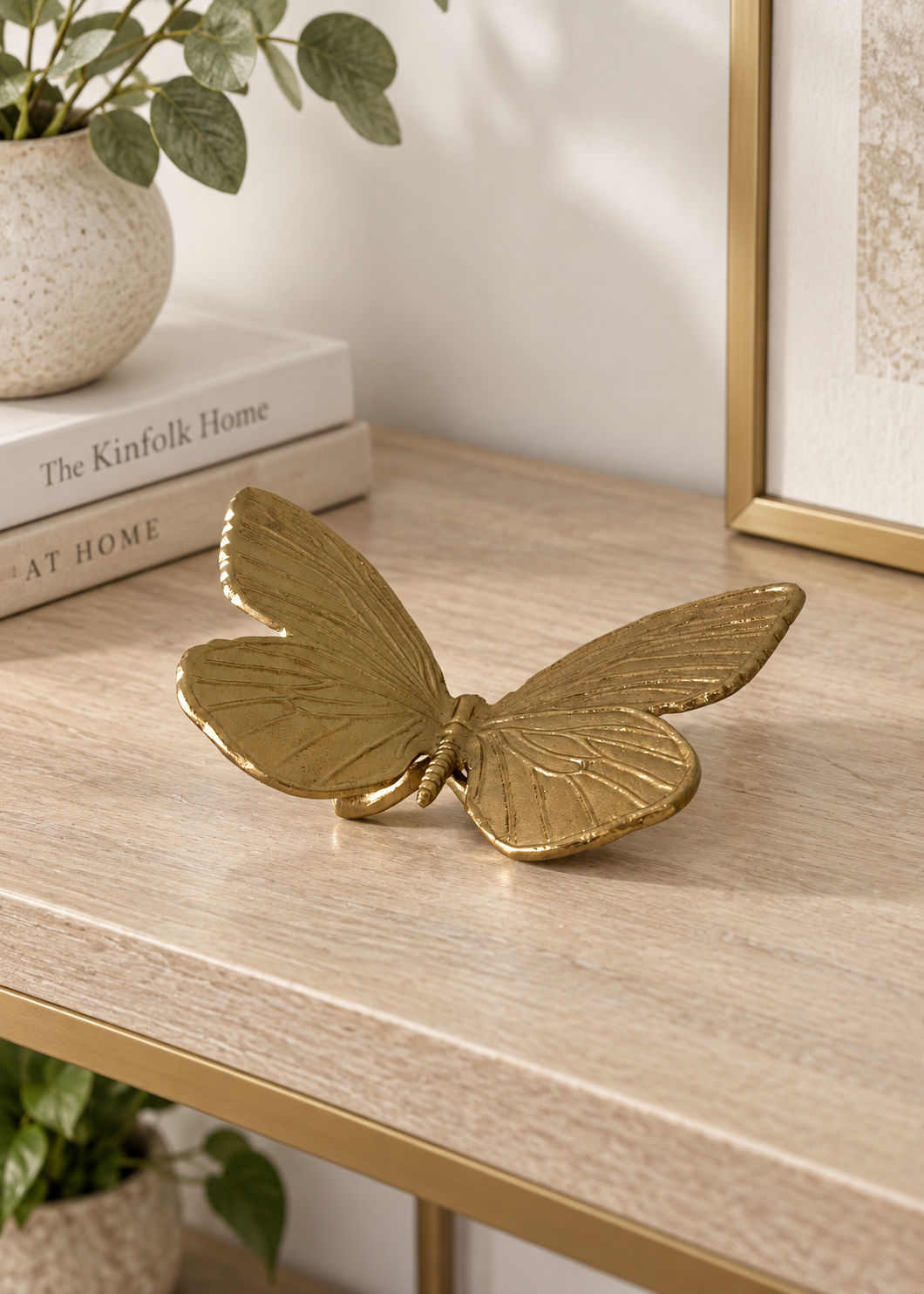 Gold Butterfly Accent