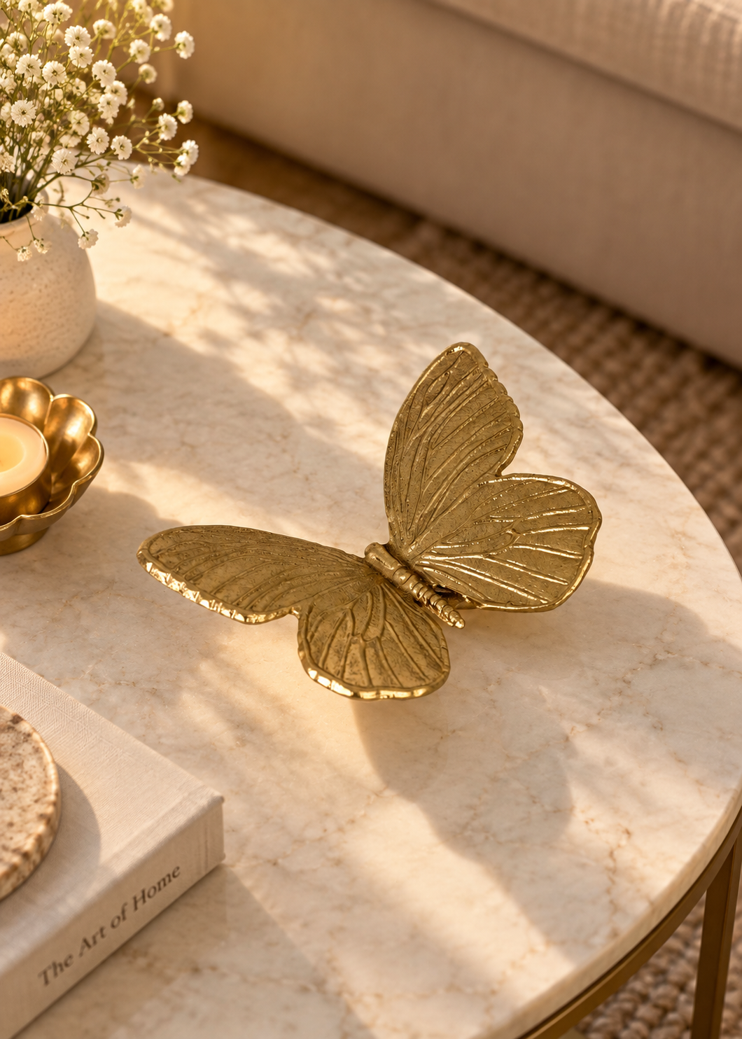 Gold Butterfly Accent