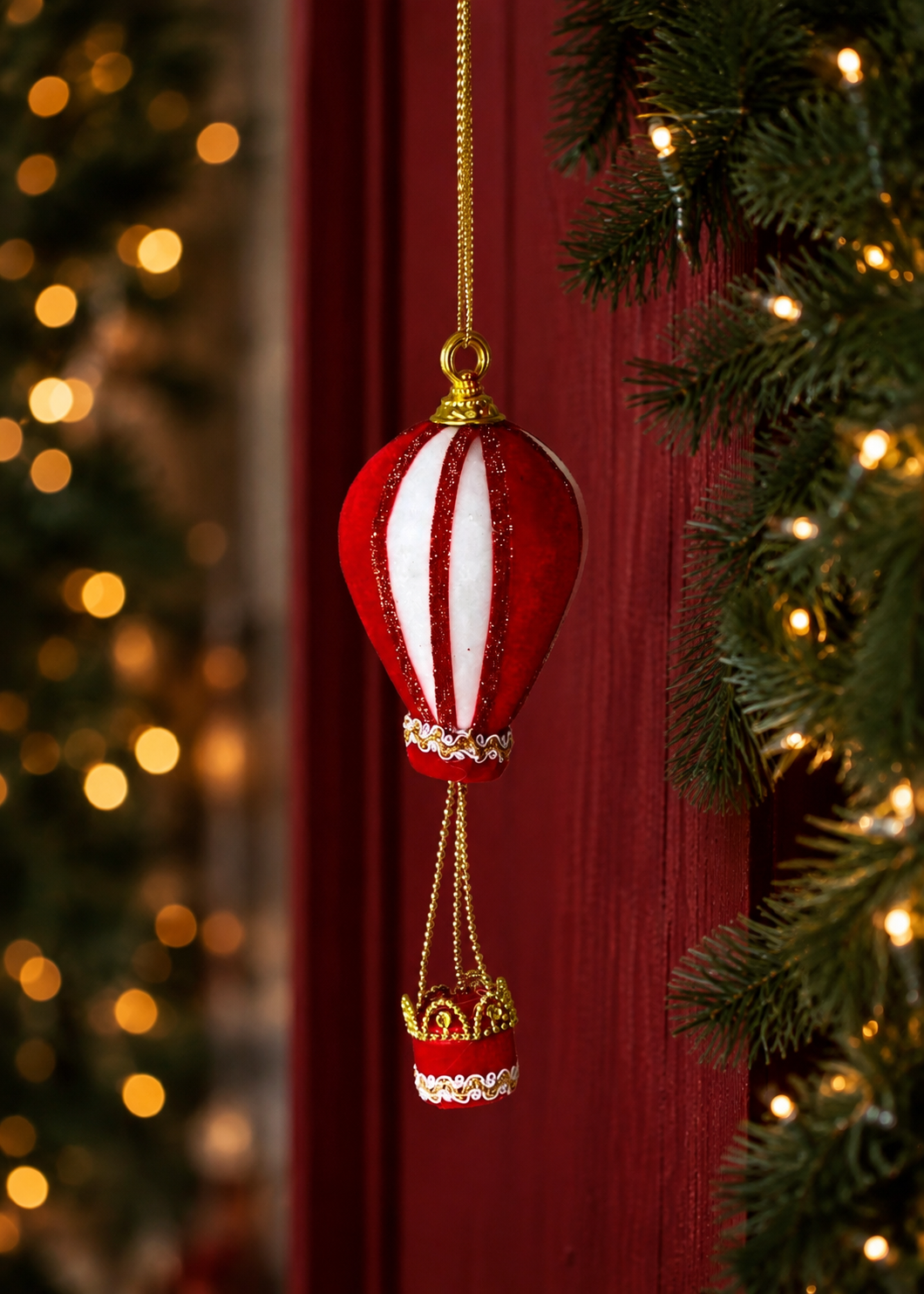 Christmas Hot Air Balloon