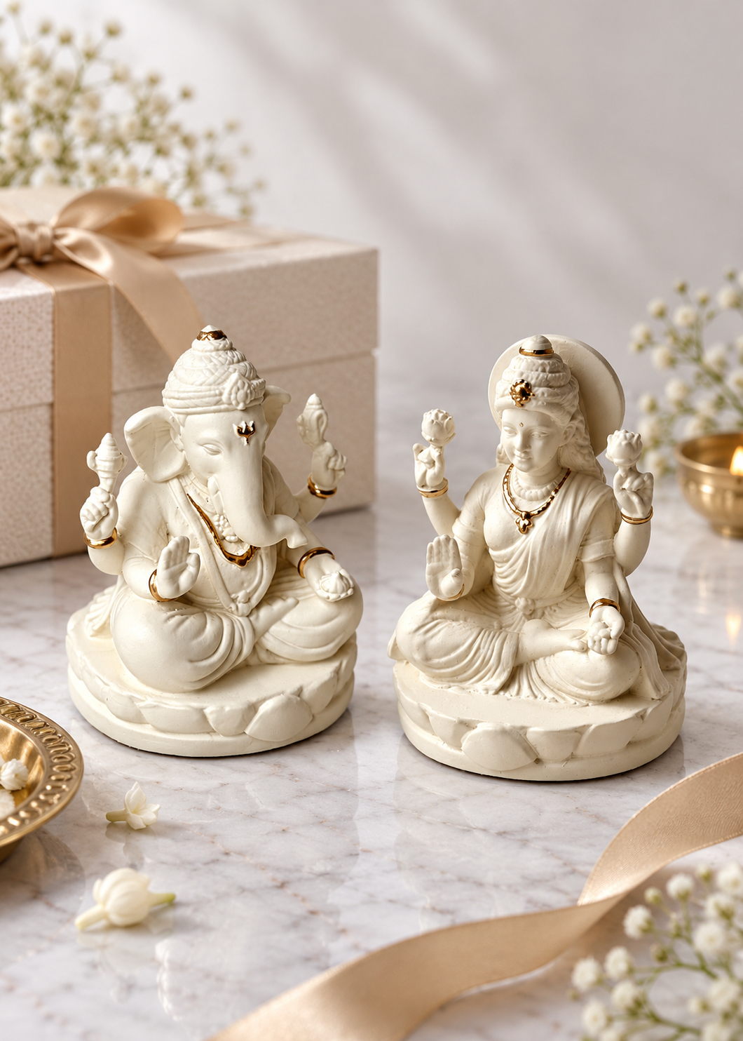 Lakshmi Ganesh Idol Set