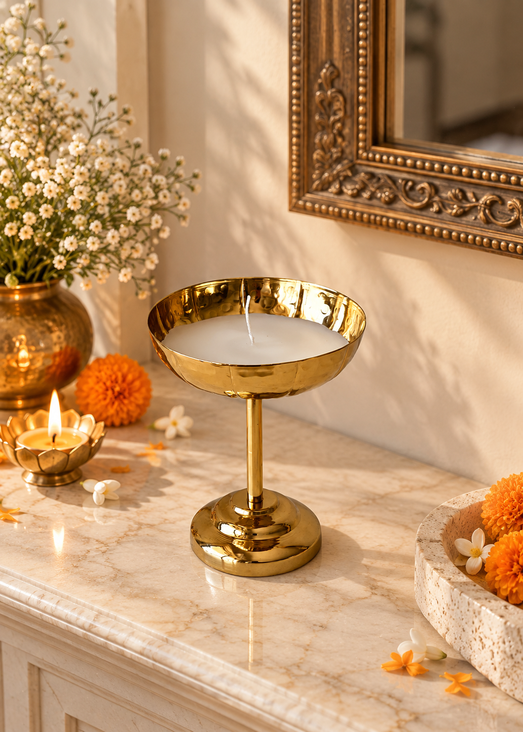 Noor Wax Candle Stand